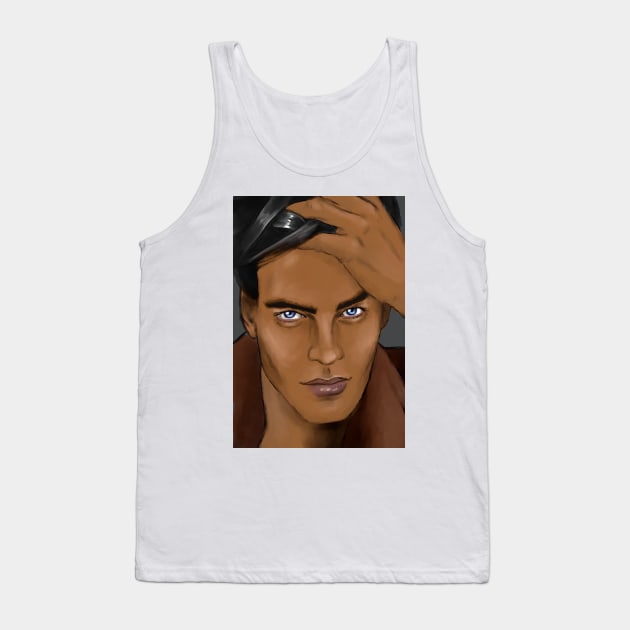 Tanner Tank Top by ArtzeeFartzee